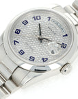 Rolex - Rolex Platinum Day-Date Pave Diamond Watch Ref. 118206 - The Keystone Watches