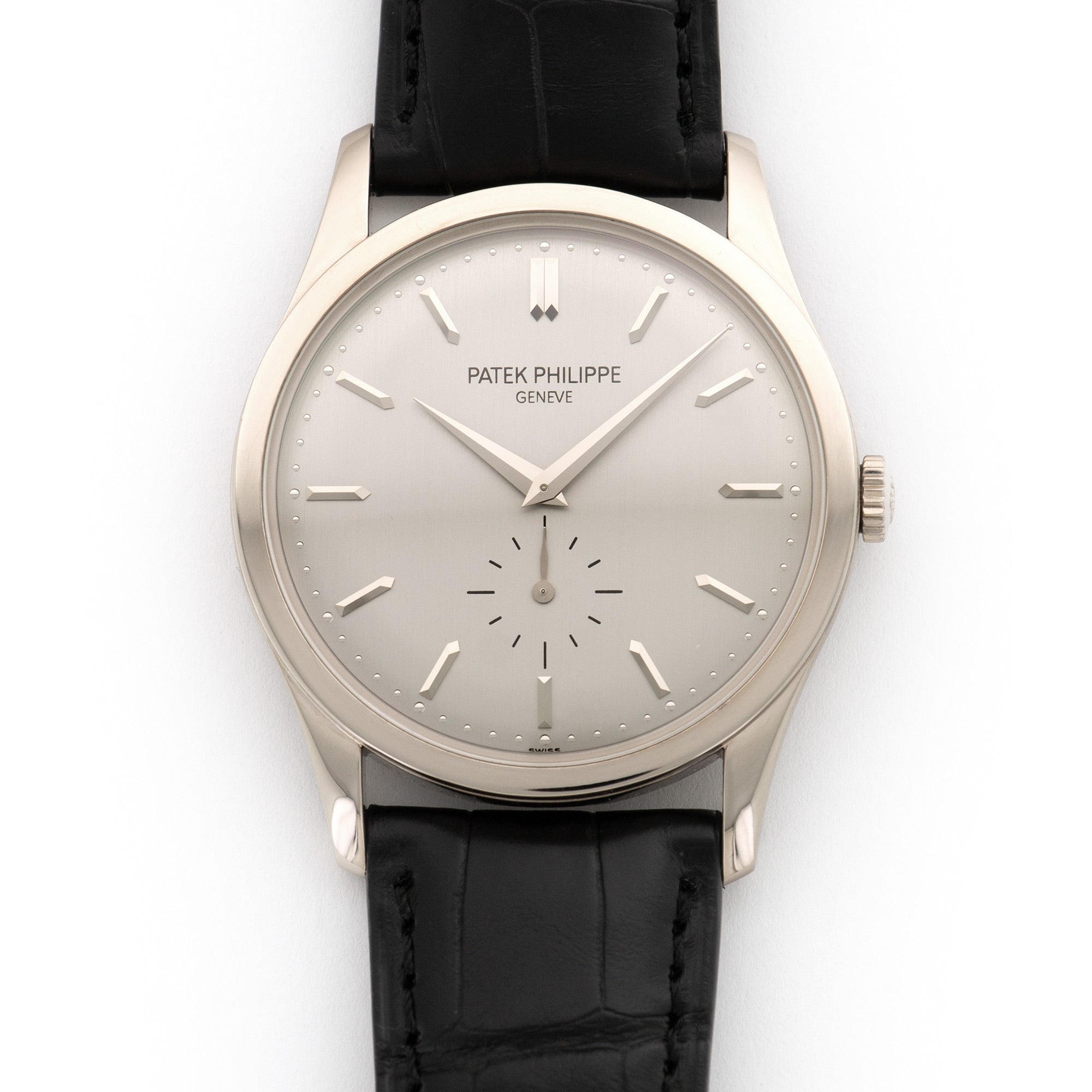 Patek Philippe - Patek Philippe White Gold Calatrava Watch Ref. 5196 - The Keystone Watches