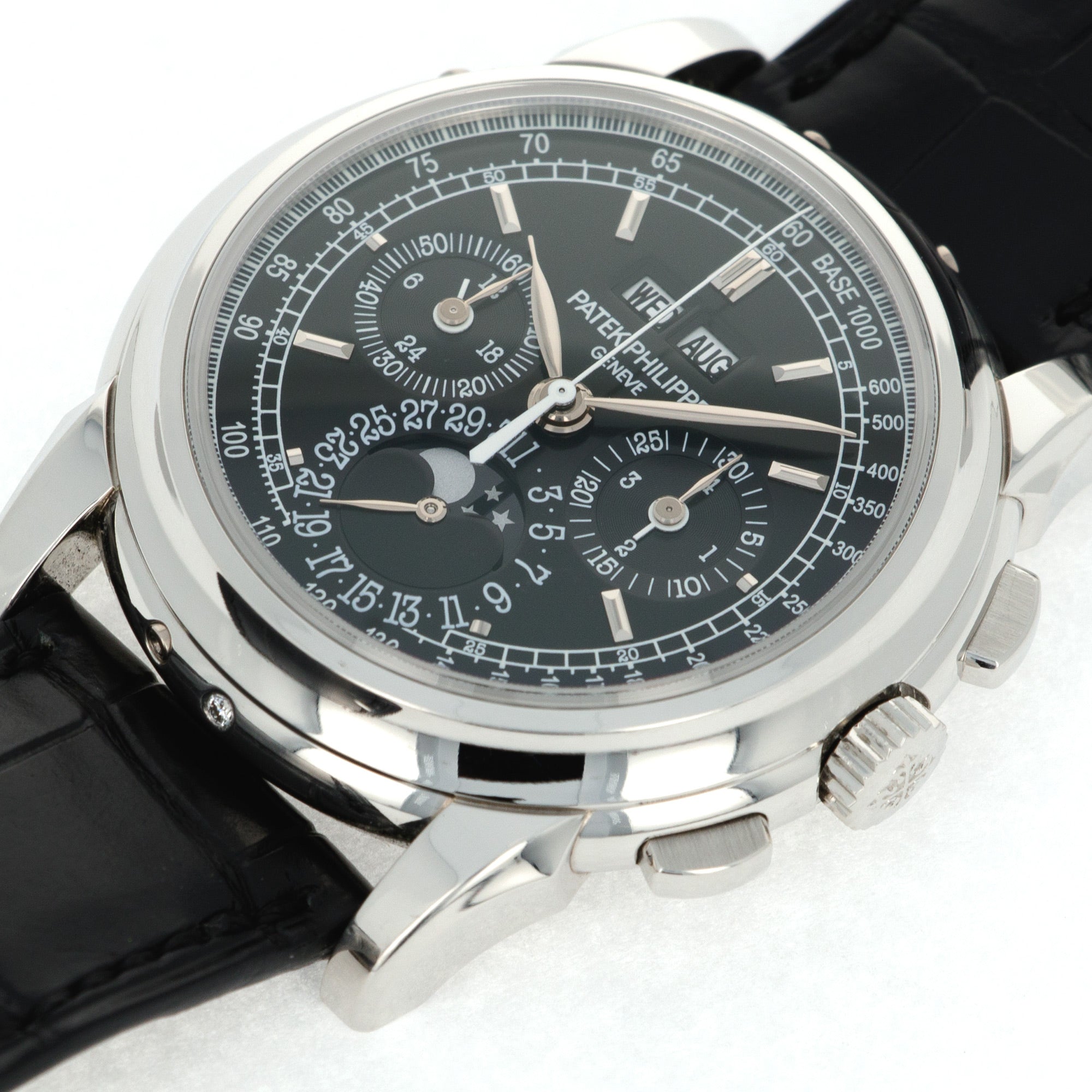 Patek Philippe - Patek Philippe Platinum Perpetual Calendar Chronograph Watch Ref. 5970 - The Keystone Watches