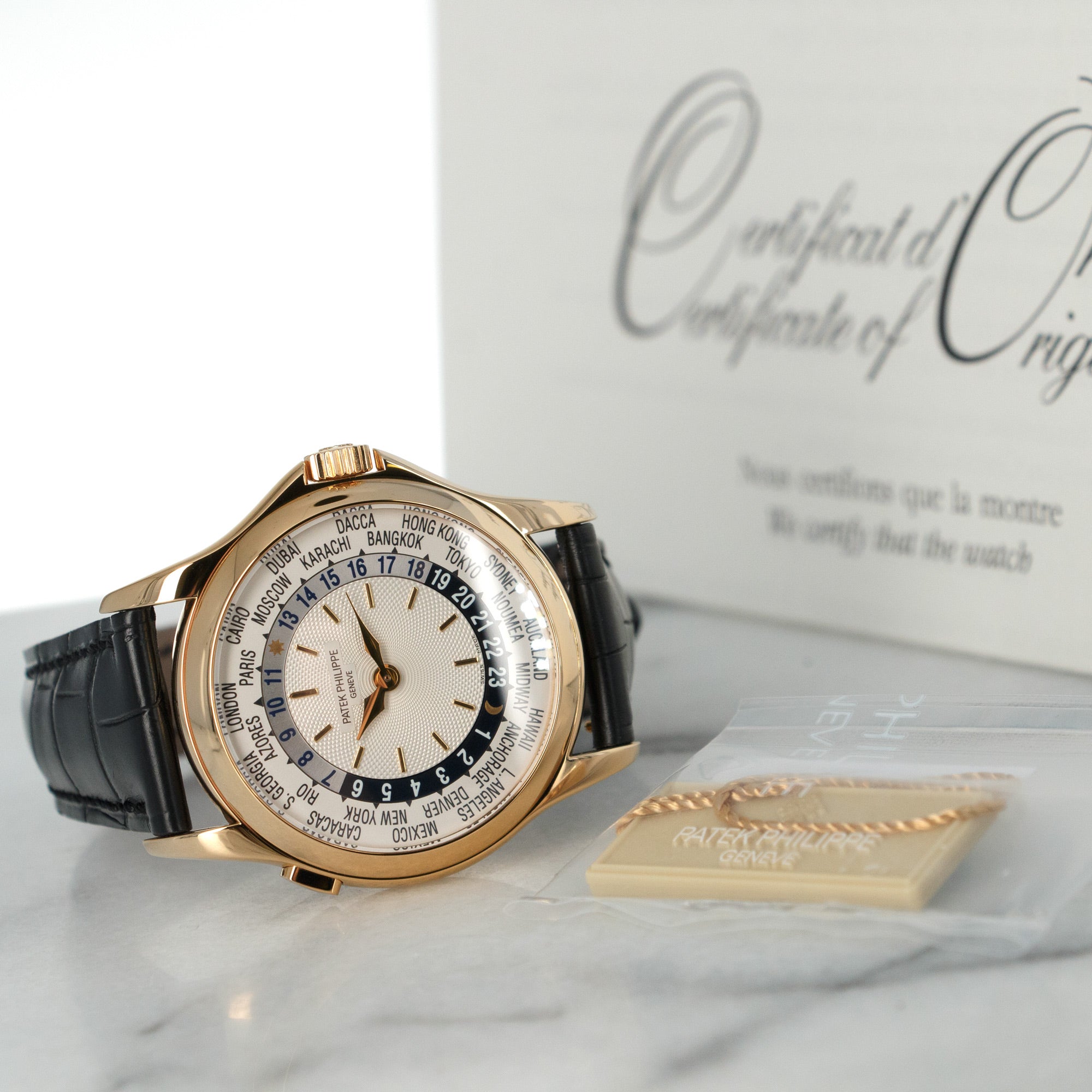 Patek Philippe - Patek Philippe Yellow Gold World Time Watch Ref. 5110 - The Keystone Watches