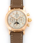 Patek Philippe - Patek Philippe Rose Gold Perpetual Calendar Split Watch Ref. 5004 - The Keystone Watches
