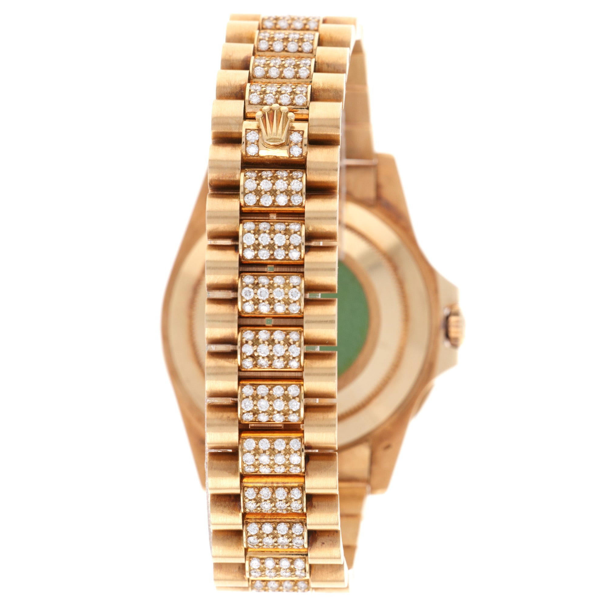 Rolex - Rolex Yellow Gold GMT-Master Diamond Ruby Sapphire Watch Ref. 16758 - The Keystone Watches