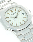 Patek Philippe - Patek Philippe White Gold Nautilus Ref. 3800 in Top Condition - The Keystone Watches