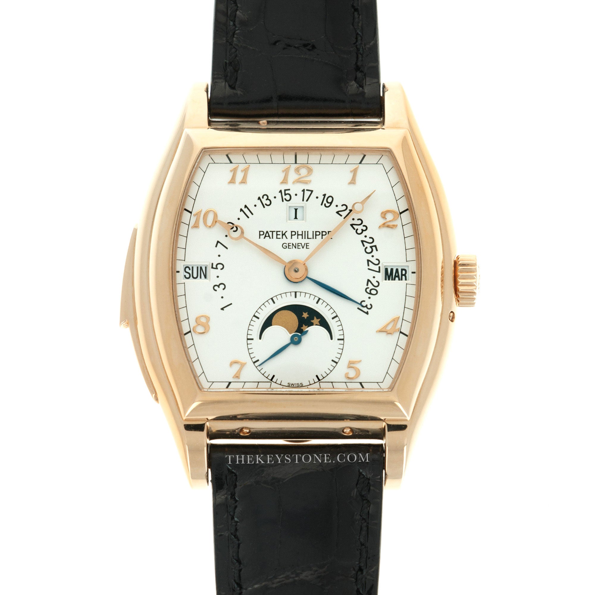 Patek Philippe - Patek Philippe Rose Gold Perpetual Calendar Minute Repeater Watch Ref. 5013 - The Keystone Watches