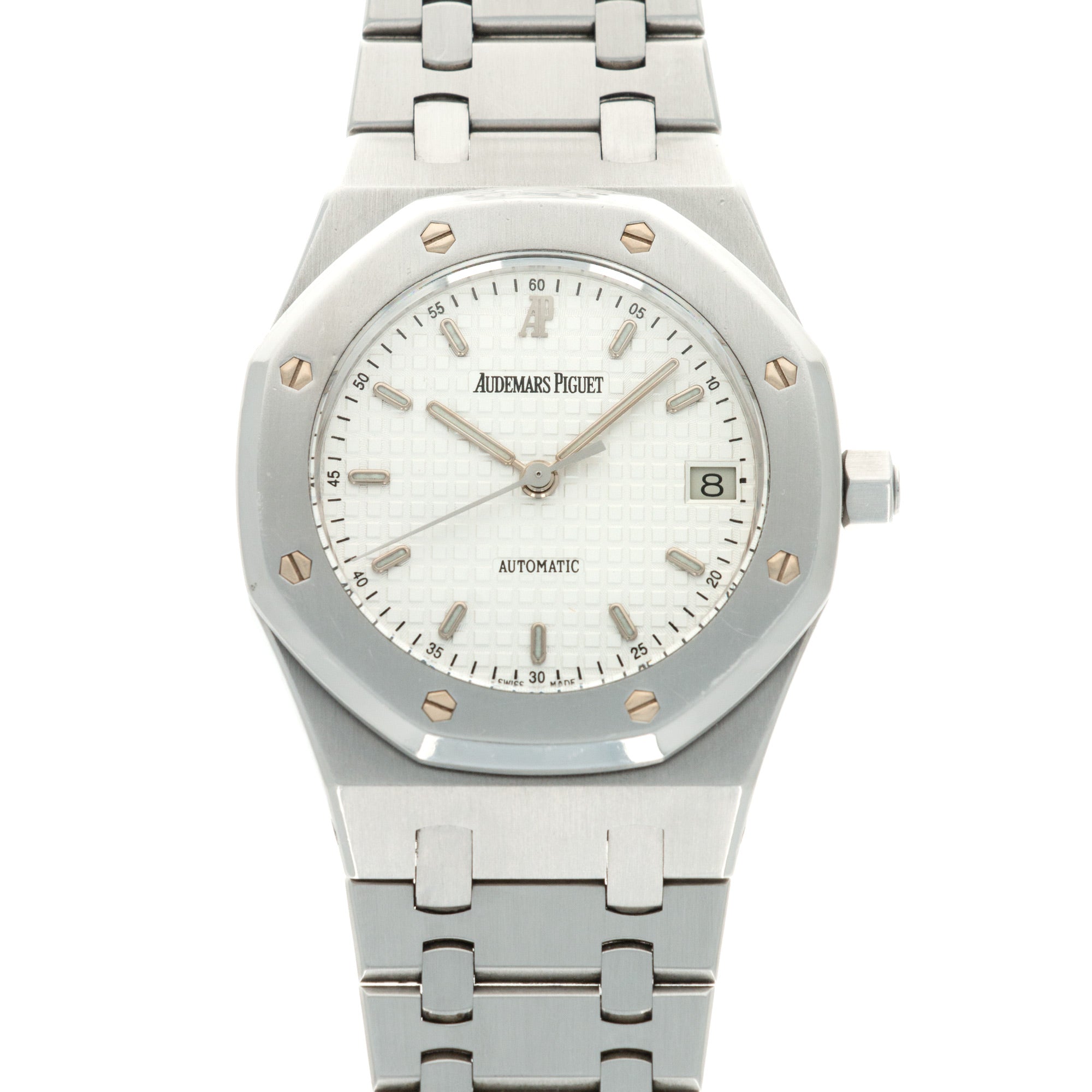 Audemars Piguet - Audemars Piguet Steel Royal Oak Ref. 14790 with White Dial - The Keystone Watches