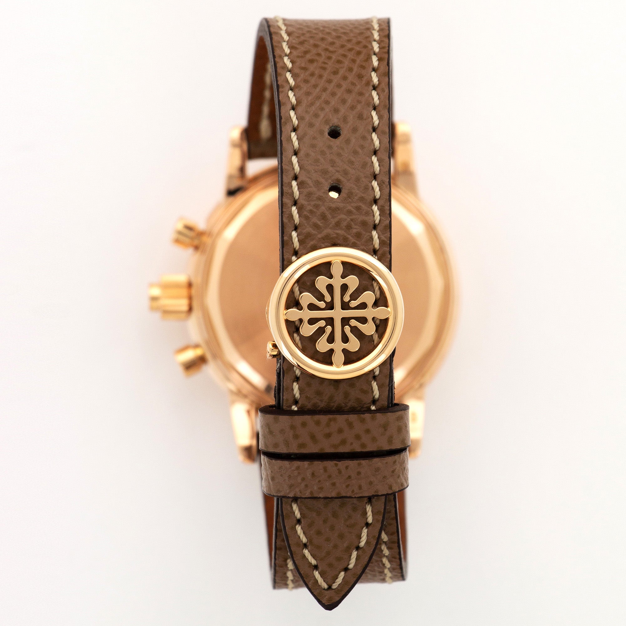 Patek Philippe - Patek Philippe Rose Gold Perpetual Calendar Split Watch Ref. 5004 - The Keystone Watches