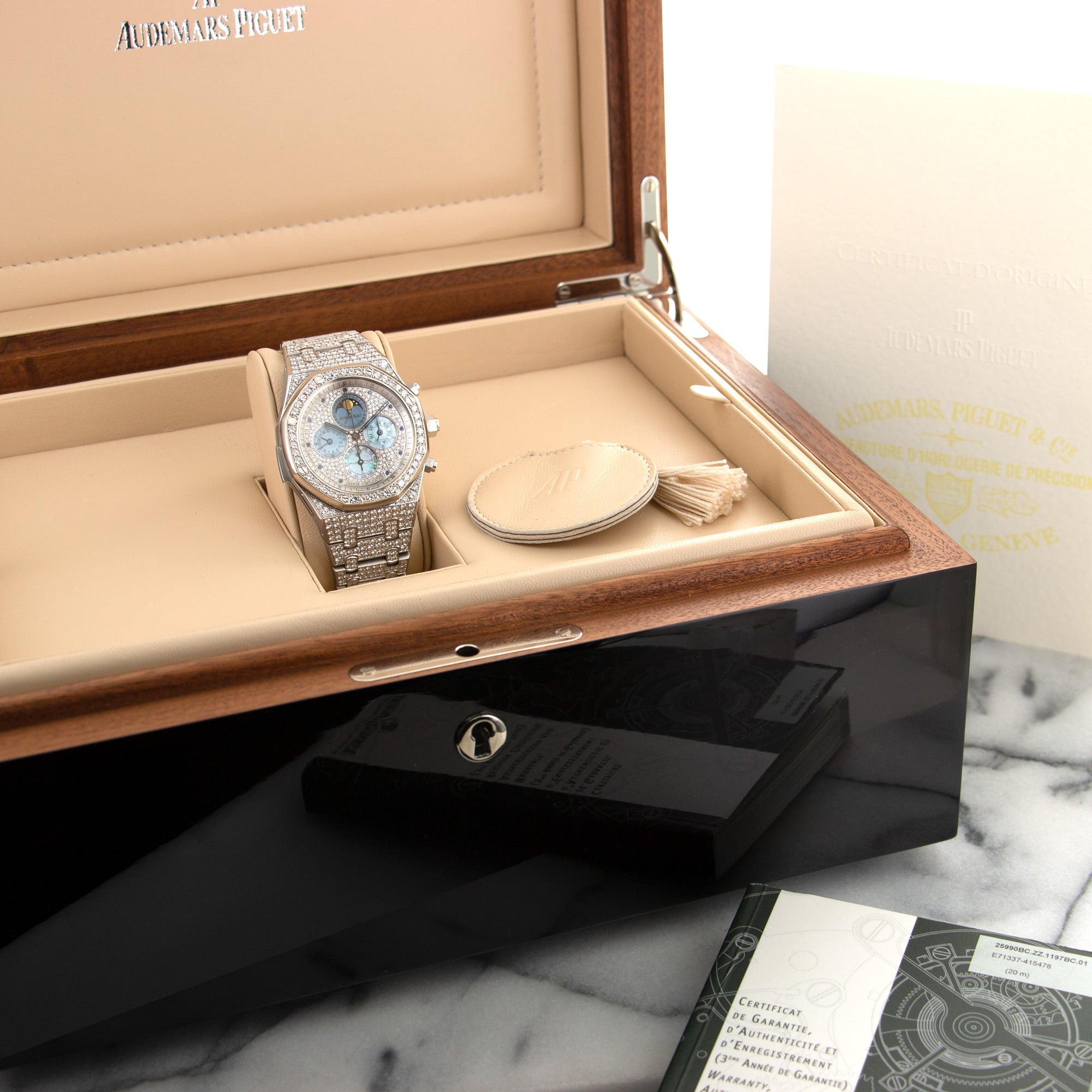 Audemars Piguet - Audemars Piguet Royal Oak Grand Complication Minute Repeater Diamond Watch - The Keystone Watches