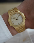 Patek Philippe - Patek Philippe Yellow Gold Nautilus Watch Ref. 3800 - The Keystone Watches