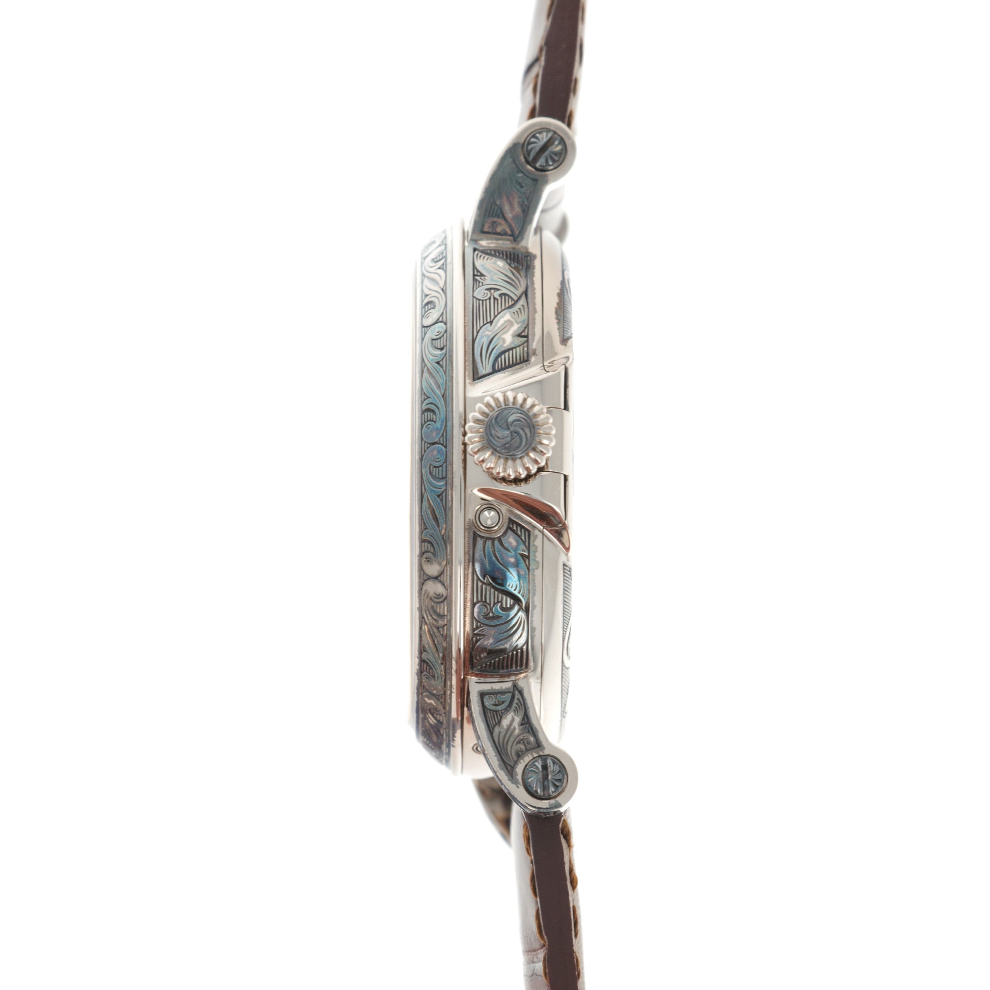 Patek Philippe - Patek Philippe White Gold Perpetual Hand-Engraved Watch Ref. 5160 - The Keystone Watches