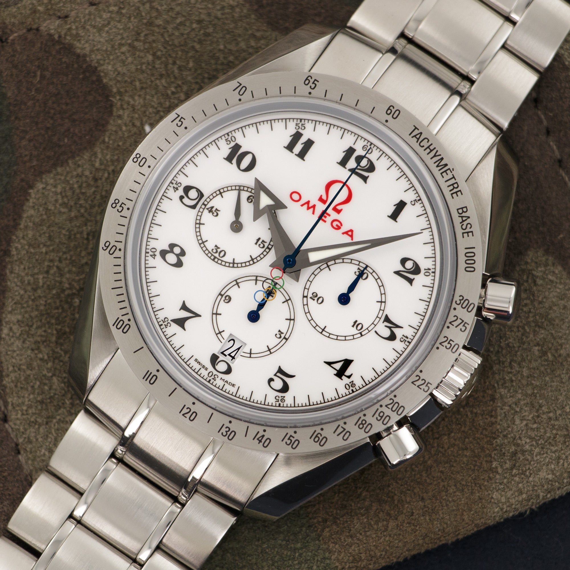 Omega - Omega Speedmaster Broad Arrow Olympics Edition - The Keystone Watches