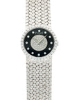 Piaget - Piaget White Gold Diamond Bezel with Black and Diamond Dial on Bracelet - The Keystone Watches