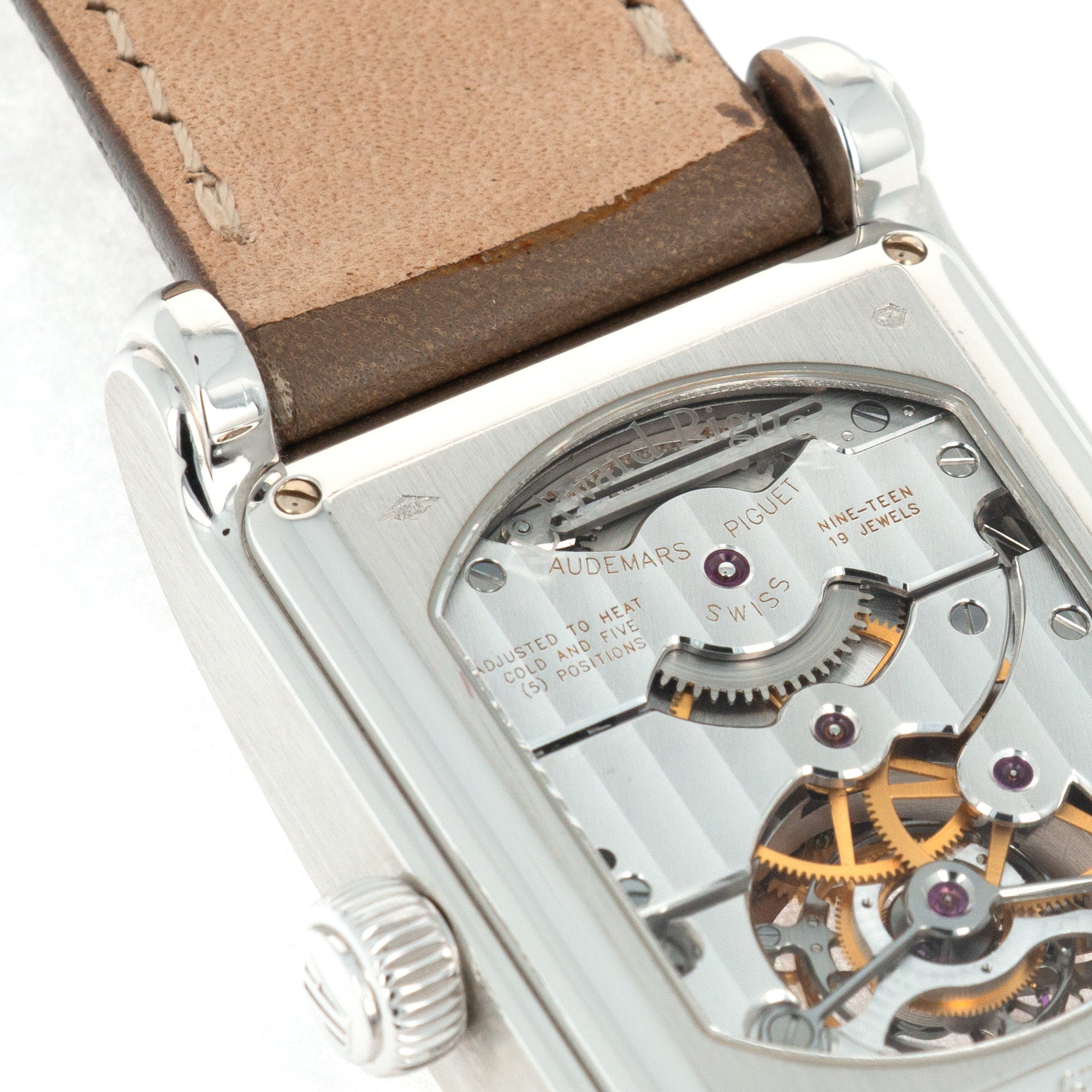 Audemars Piguet - Audemars Piguet Platinum Tourbillon Salmon Dial Watch - The Keystone Watches