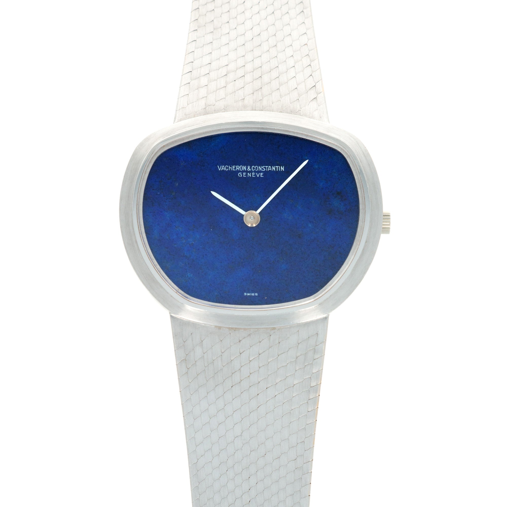 Vacheron Constantin - Vacheron Constantin White Gold Lapis Dial Watch, 1970s - The Keystone Watches