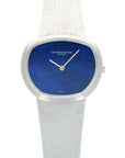 Vacheron Constantin - Vacheron Constantin White Gold Lapis Dial Watch, 1970s - The Keystone Watches