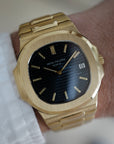 Patek Philippe - Patek Philippe Yellow Gold Nautilus Jumbo Watch Ref. 3700 - The Keystone Watches