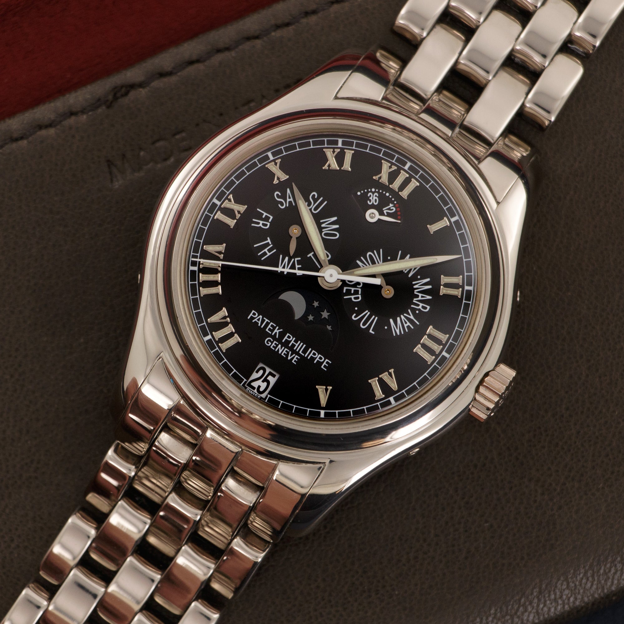 Patek Philippe - Patek Philippe White Gold Annual Calendar Watch Ref. 5036 - The Keystone Watches