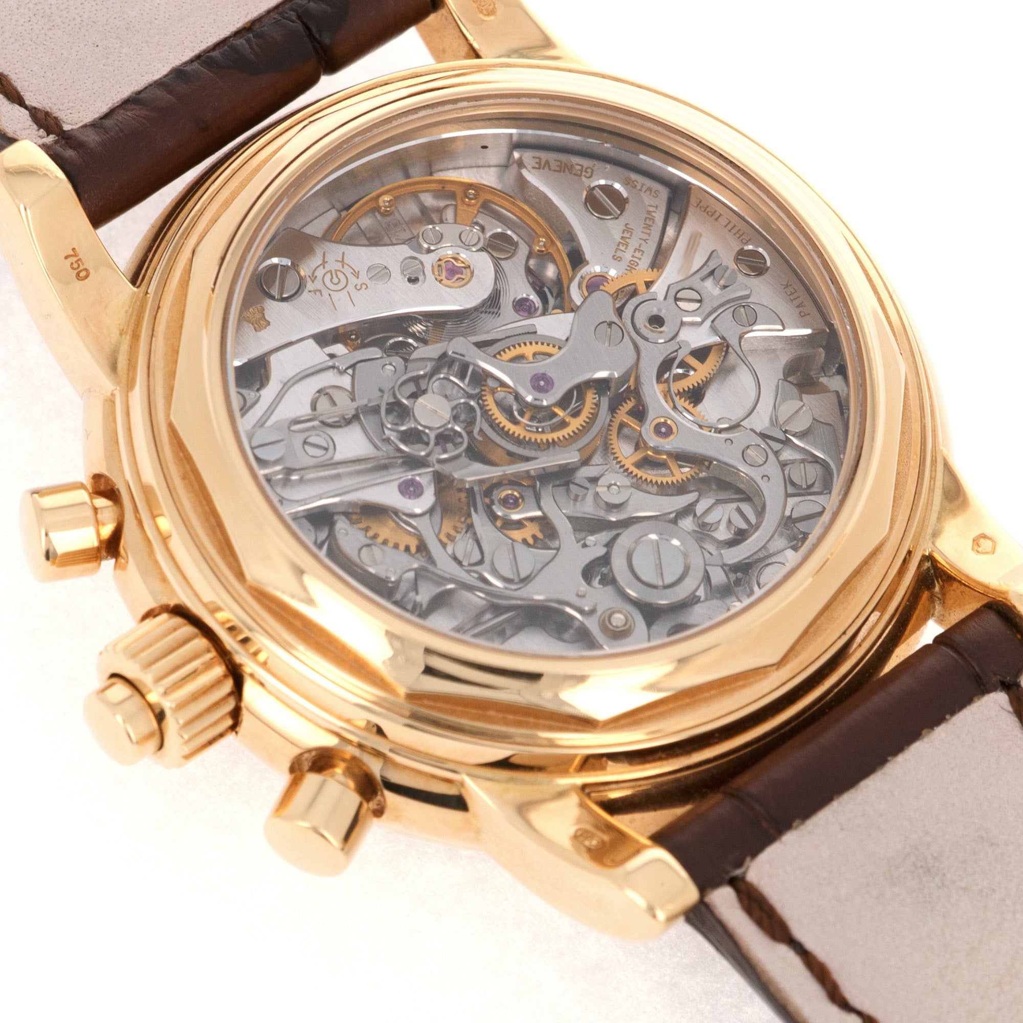 Patek Philippe - Patek Philippe Yellow Gold Split Seconds Perpetual Watch Ref. 5004 - The Keystone Watches