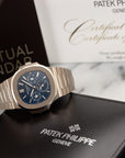 Patek Philippe - Patek Philippe White Gold Nautilus Perpetual Calendar Watch Ref. 5740 - The Keystone Watches