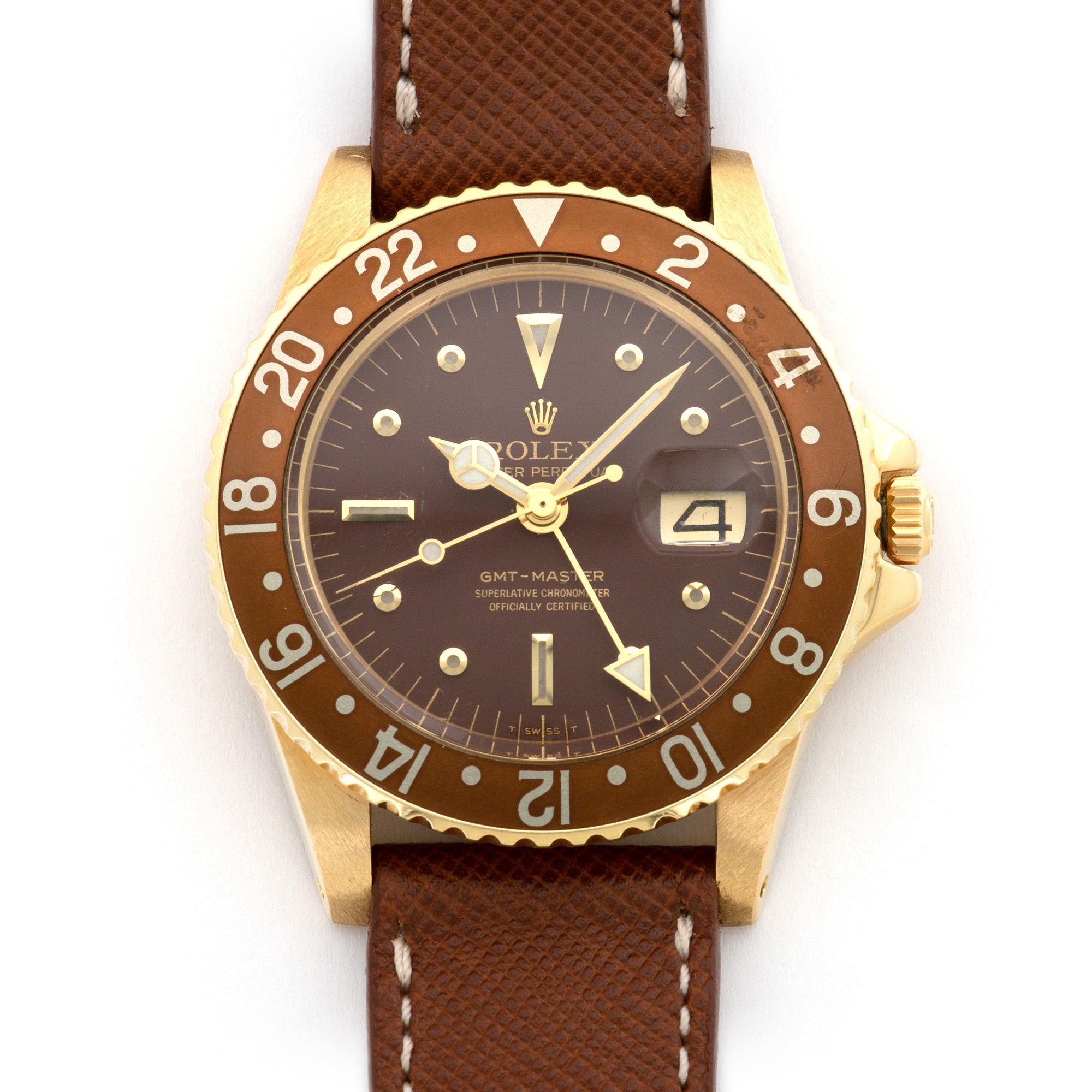 Rolex - Rolex Yellow Gold GMT Watch Ref. 1675 - The Keystone Watches