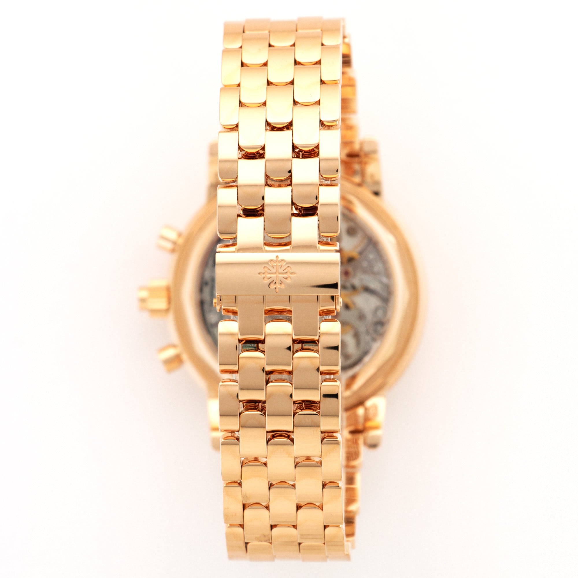 Patek Philippe - Patek Philippe Rose Gold Split Seconds Perpetual Calendar Chrono Ref. 5204 in Unworn Condition - The Keystone Watches