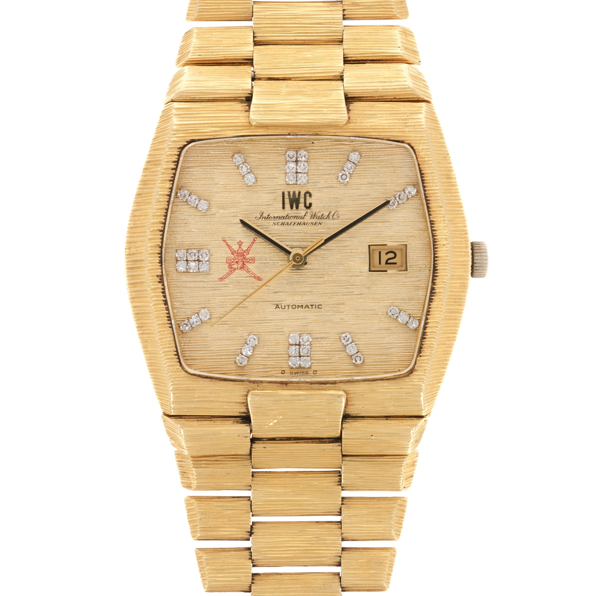 IWC Yellow Gold Da Vinci 9212 for the Sultan of Oman