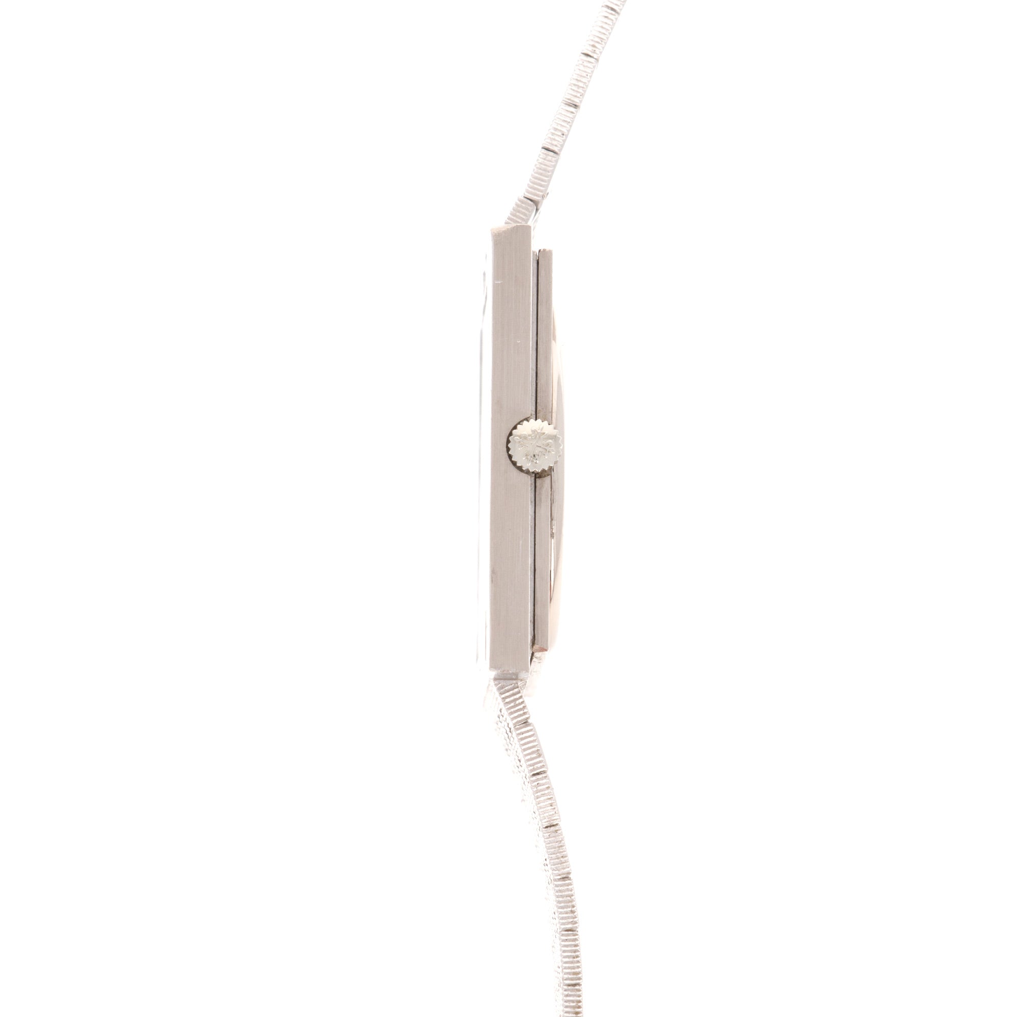 Patek Philippe - Patek Philippe White Gold Baguette Diamond Watch Ref. 3540 - The Keystone Watches