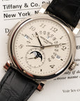 Patek Philippe - Patek Philippe White Gold Minute Repeating Perpetual Ref. 5213, Retailed by Tiffany & Co. - The Keystone Watches