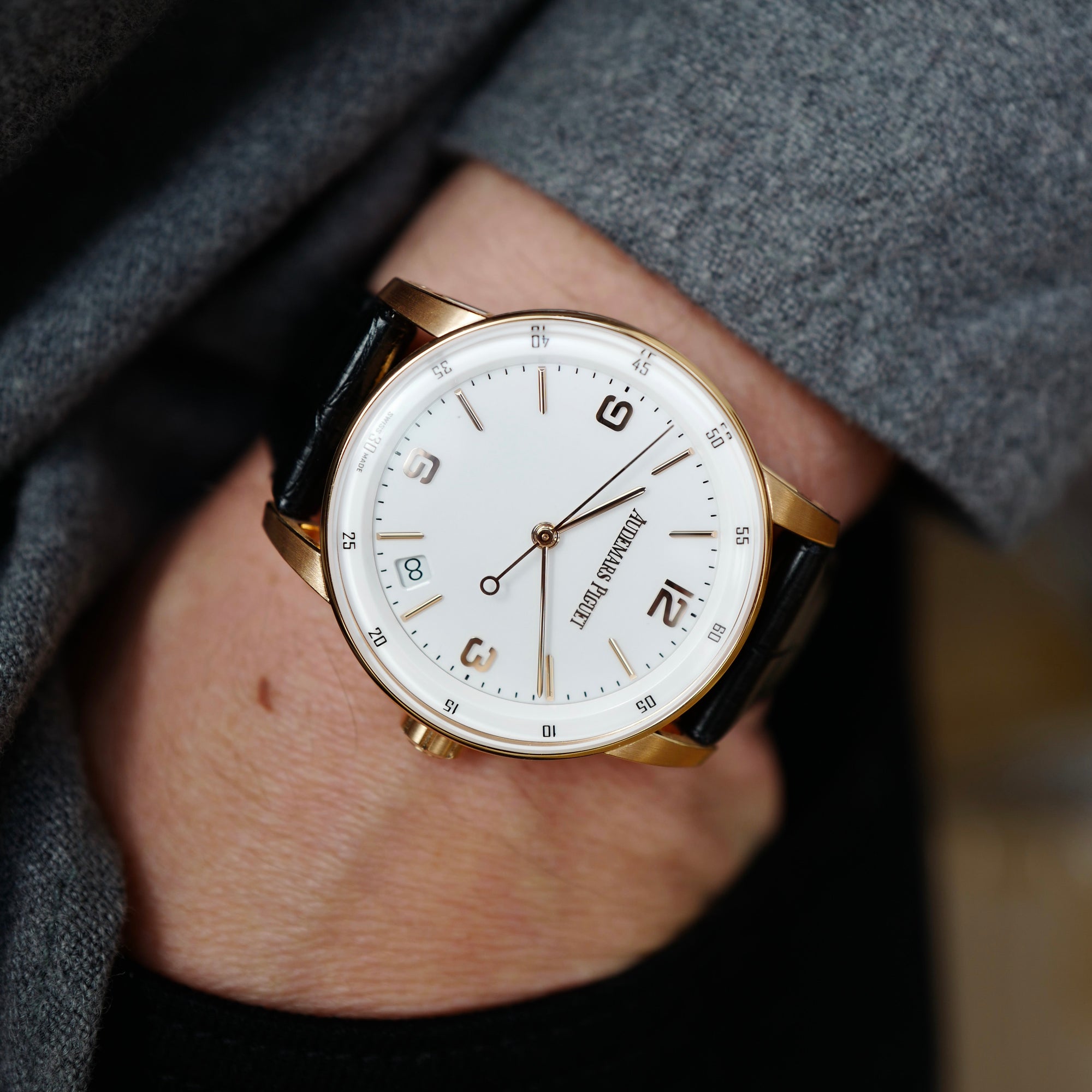 Audemars Piguet - Audemars Piguet Rose Gold Code 11.59 Auto Watch - The Keystone Watches