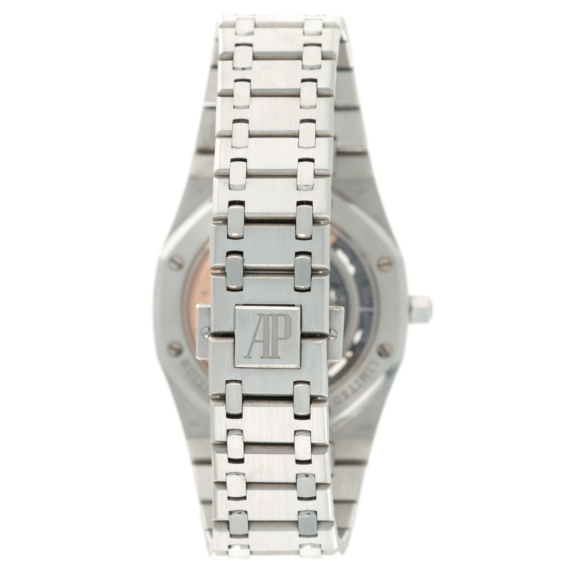 Audemars Piguet - Audemars Piguet Royal Oak Platinum Skeletonized Watch, Ref. 15203 - The Keystone Watches