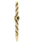 Cartier - Cartier Yellow Gold Panthere Enamel Diamond Watch - The Keystone Watches