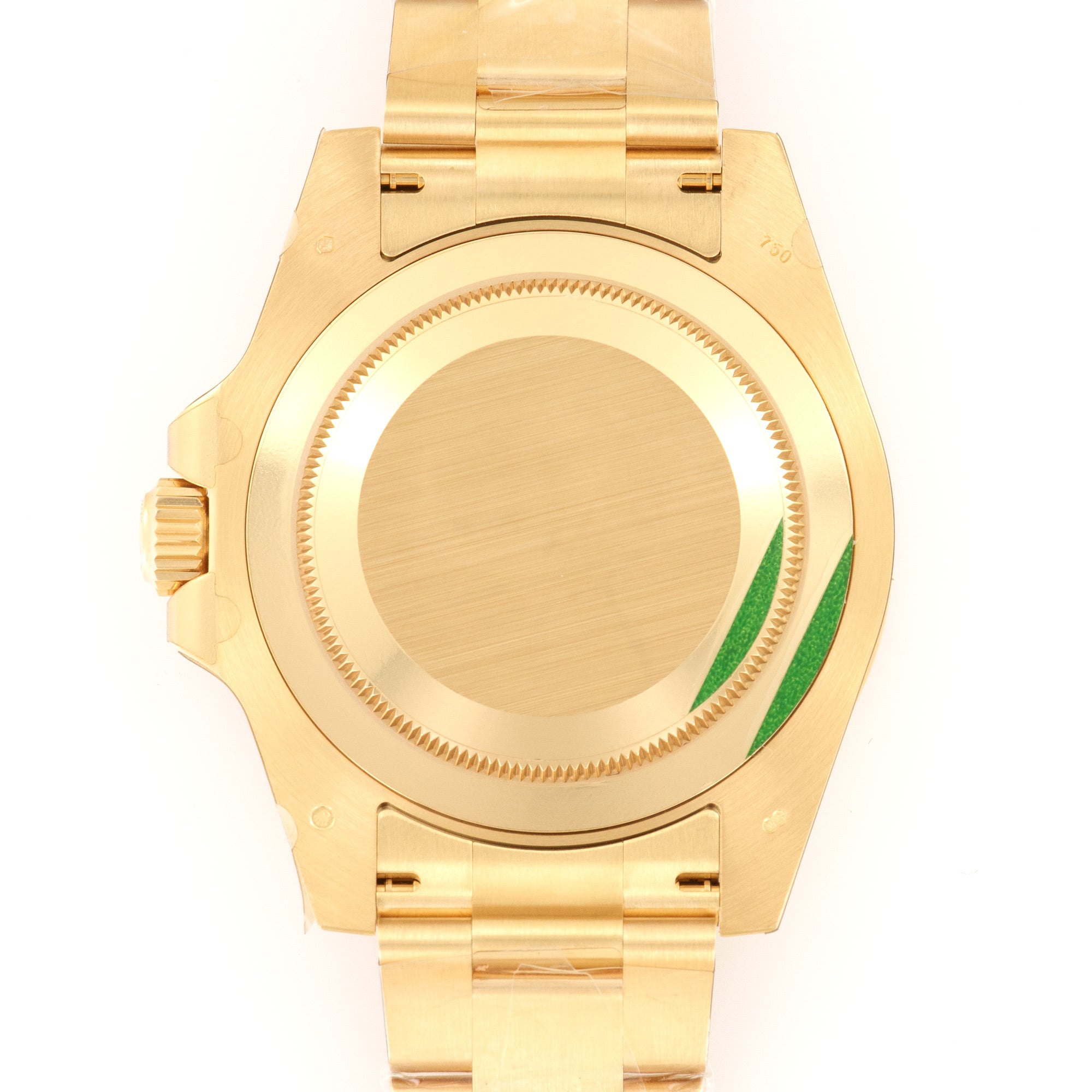 Rolex - Rolex Yellow Gold GMT-Master II Sapphire Ruby Watch Ref. 116748 in Unworn Condition - The Keystone Watches