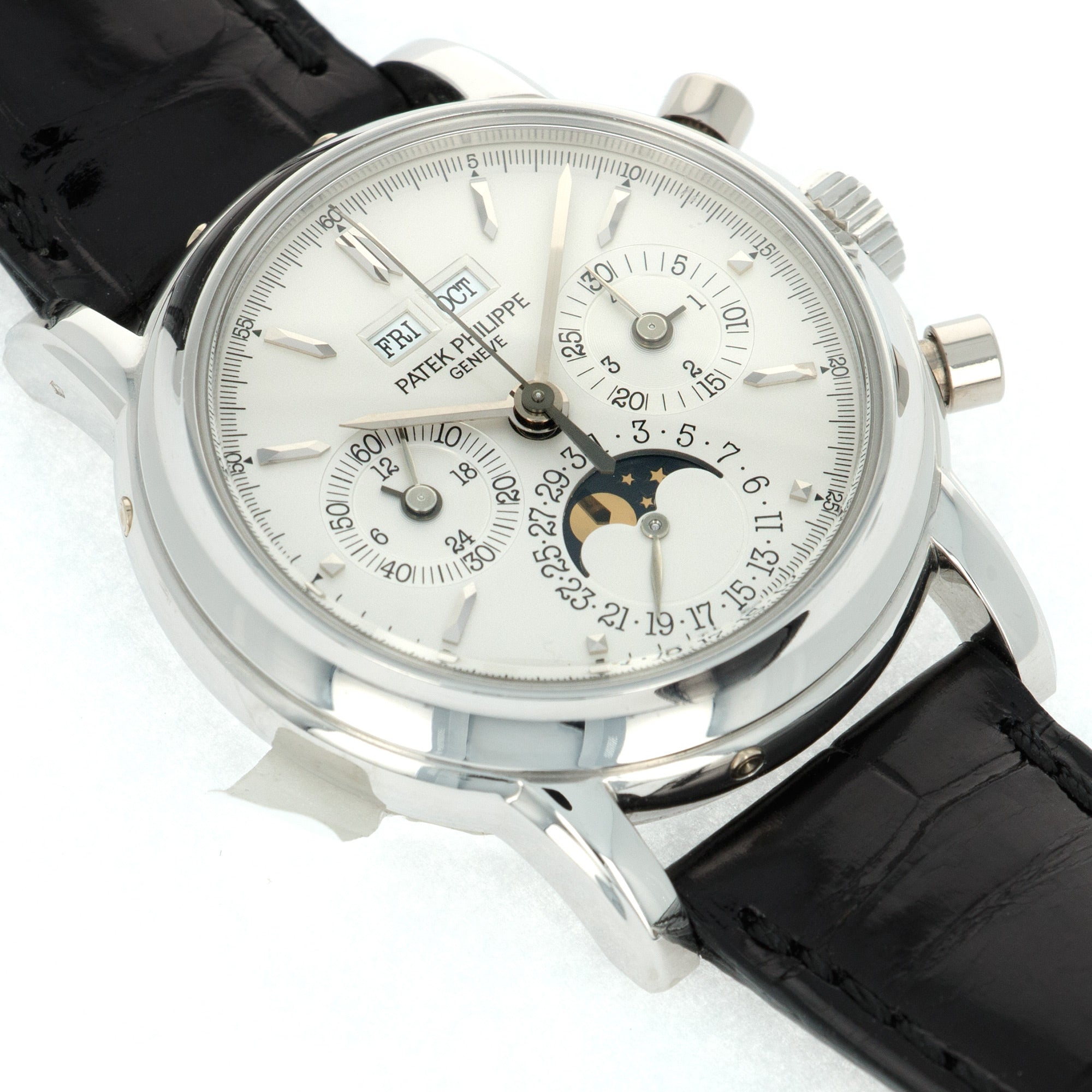 Patek Philippe - Patek Philippe Platinum Perpetual Calendar Chronograph Watch Ref. 3970 - The Keystone Watches