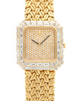 Audemars Piguet - Audemars Piguet Yellow Gold Baguette Diamond Watch - The Keystone Watches