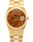 Rolex - Rolex Yellow Gold Day-Date Oysterquartz Ref. 19018 with Wood Dial - The Keystone Watches