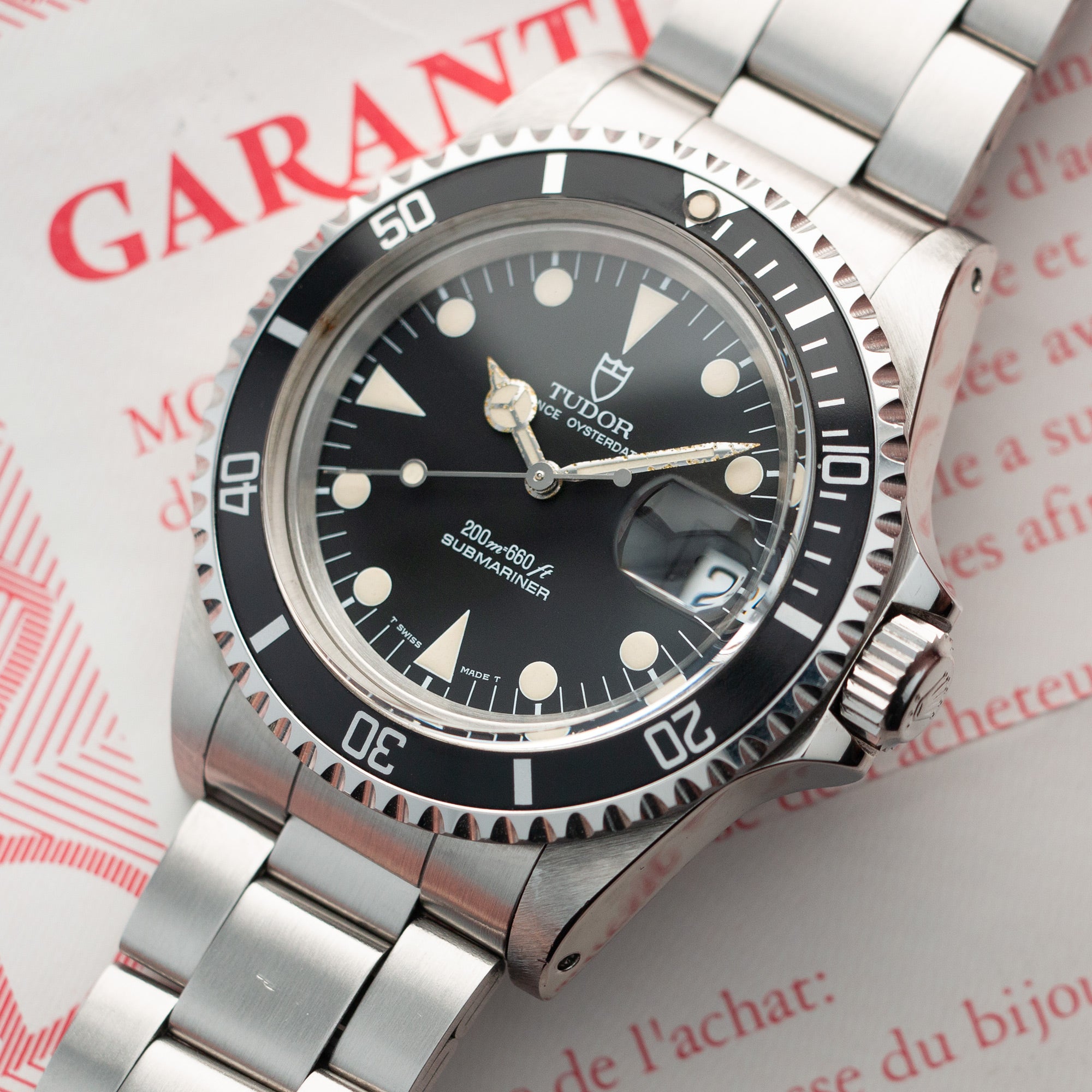 Tudor - Tudor Steel Submariner Ref. 79090 with Original Box and Warranty - The Keystone Watches