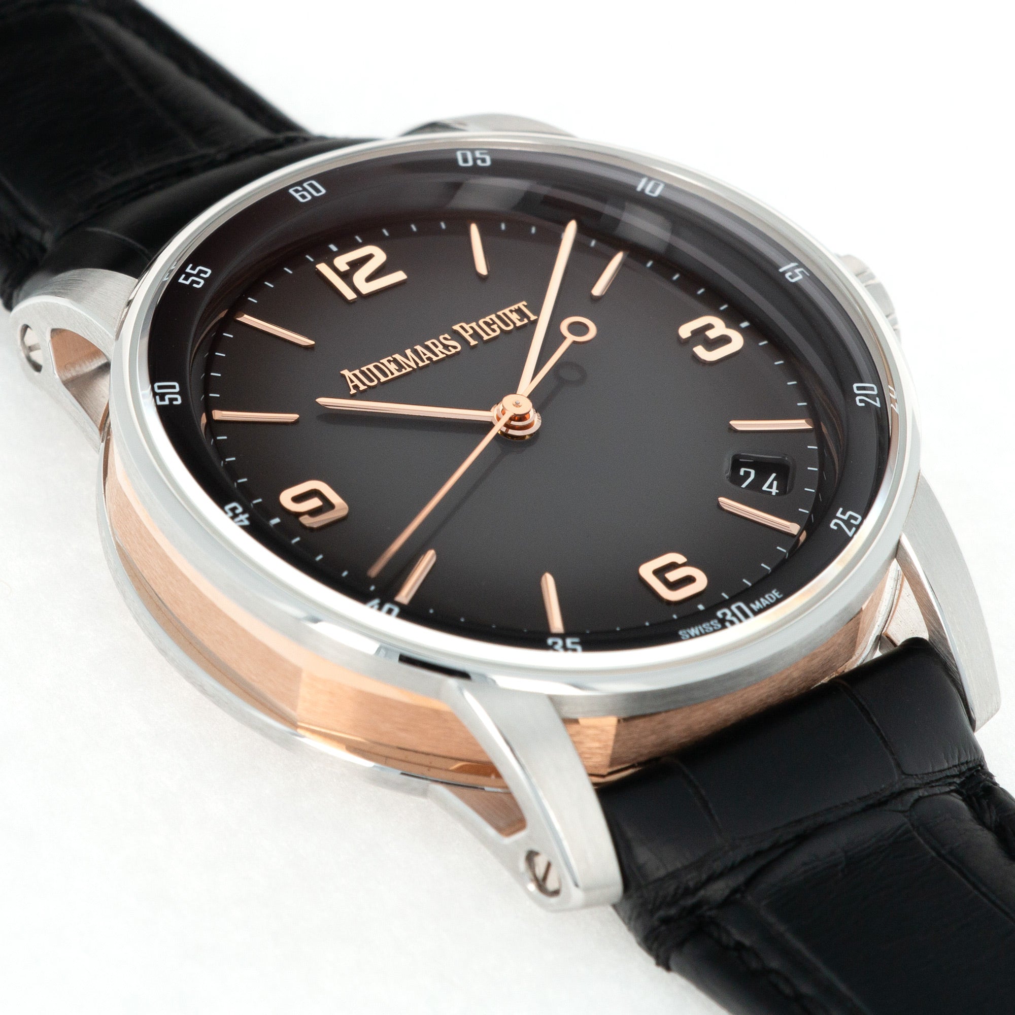 Audemars Piguet - Audemars Piguet Rose Gold & White Gold Code 11.59 Watch - The Keystone Watches