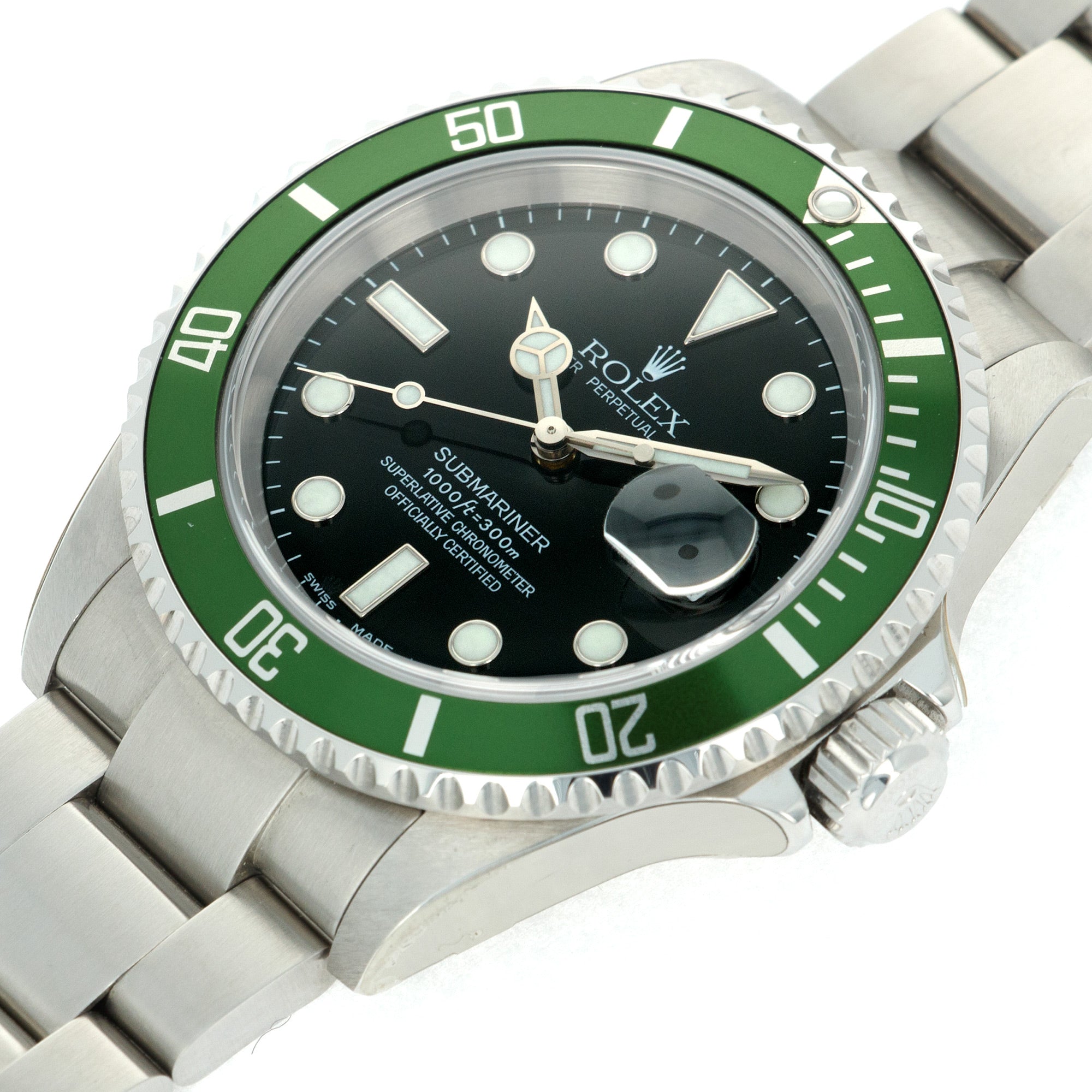 Rolex - Rolex Anniversary Flat Four Submariner Ref. 16610, with Original Box and Papers New Old Stock - The Keystone Watches