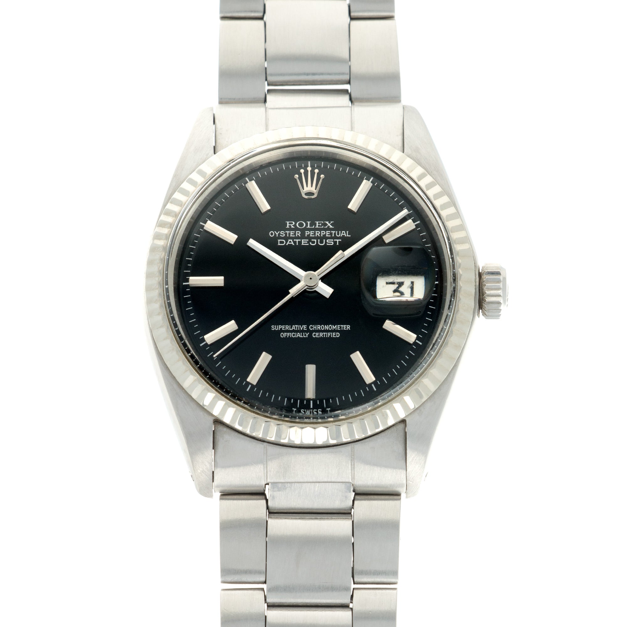 Rolex - Rolex Datejust Silver Gilt Dial Watch Ref. 1601 - The Keystone Watches
