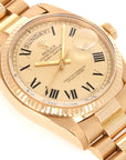 Rolex - Rolex Yellow Gold Day-Date Ref. 1803 with Buckley Dial and Original Warranty - The Keystone Watches