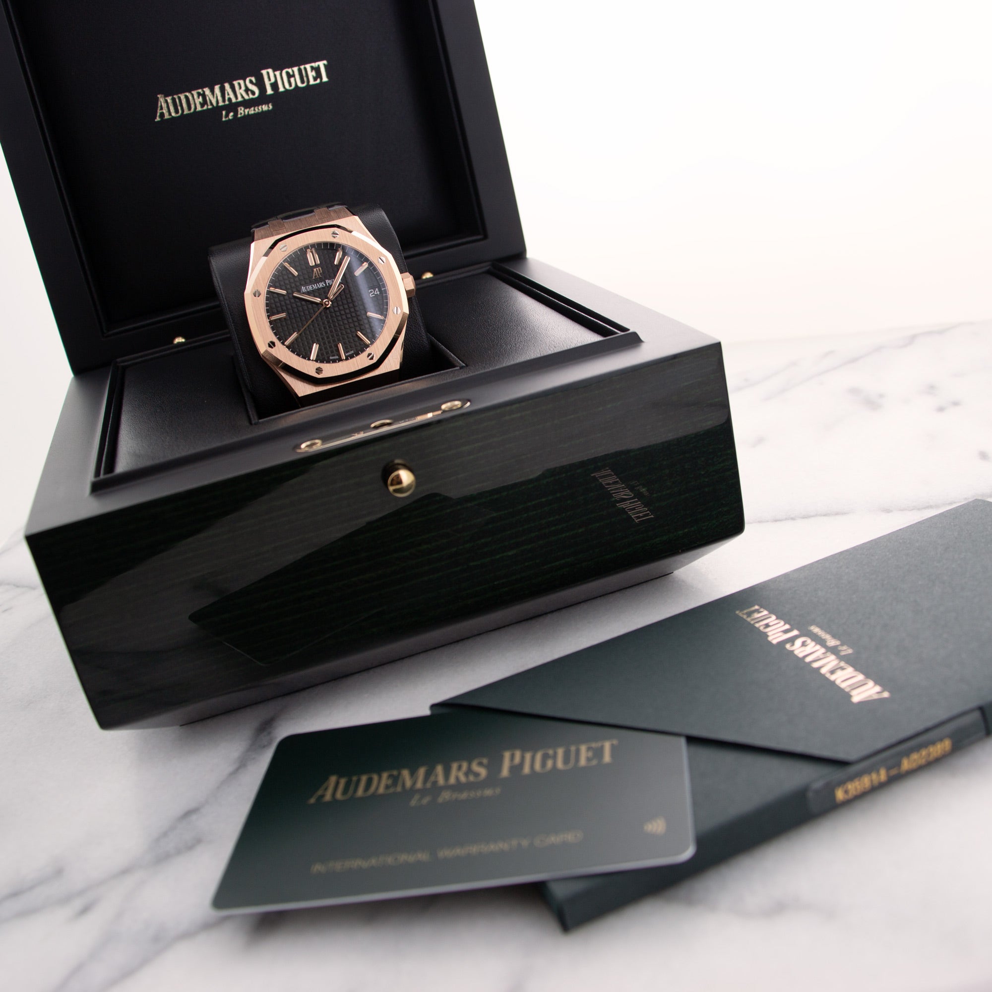 Audemars Piguet - Audemars Piguet Rose Gold Royal Oak Automatic Watch Ref. 15500 - The Keystone Watches