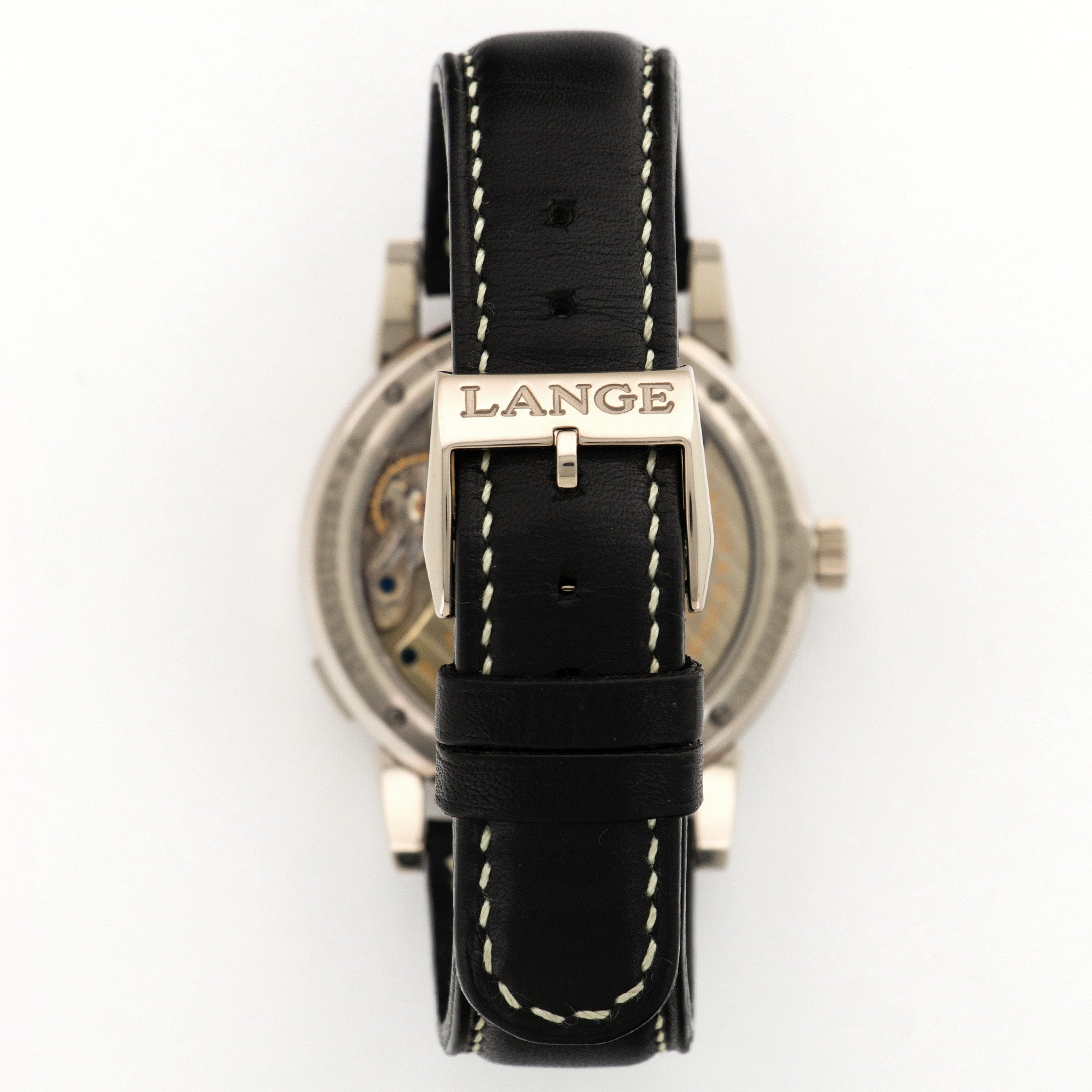 A. Lange & Sohne - A. Lange & Sohne White Gold Lange 1 Luminous Watch Ref. 101.029 - The Keystone Watches