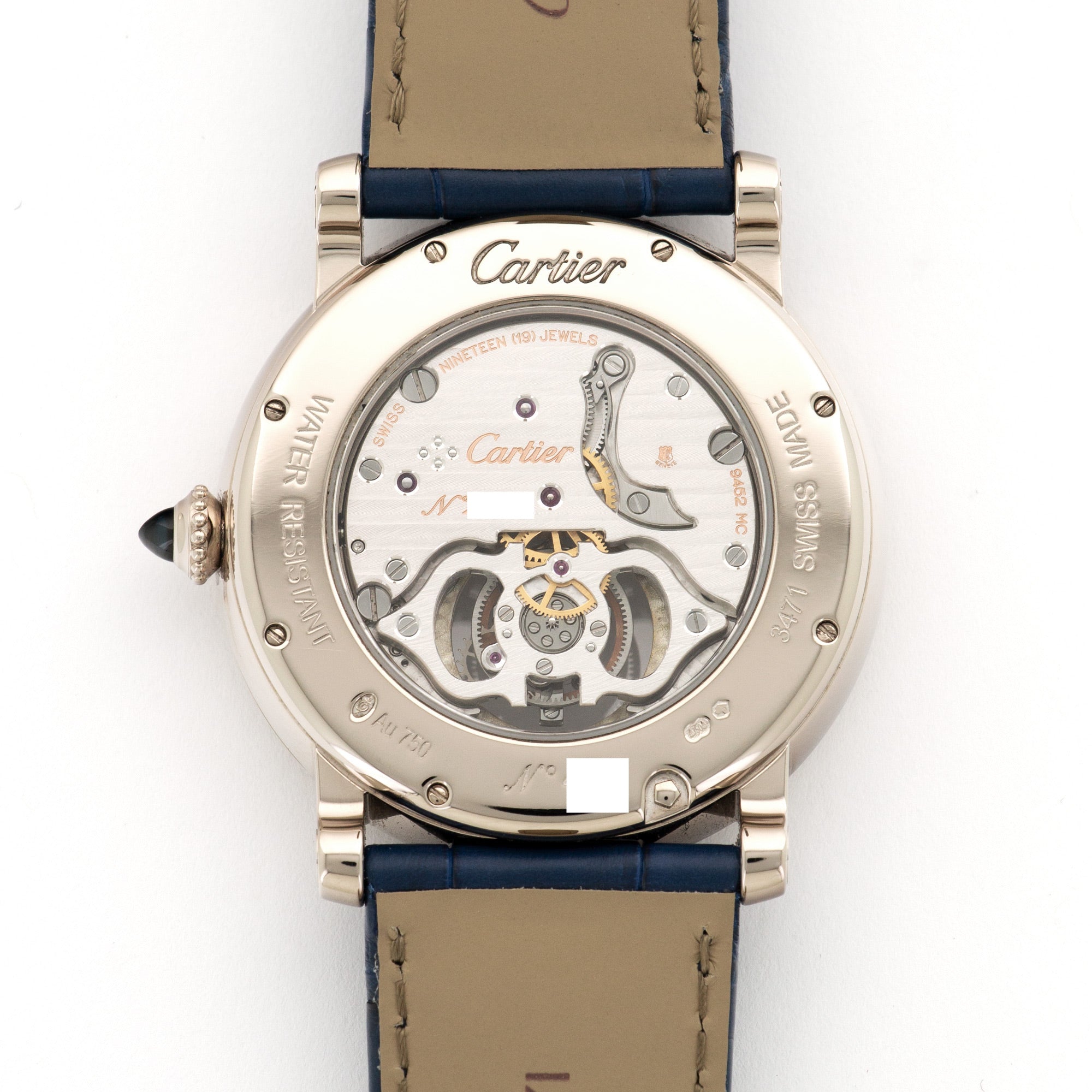 Cartier - Cartier White Gold Rotonde de Cartier Flying Tourbillon Watch - The Keystone Watches