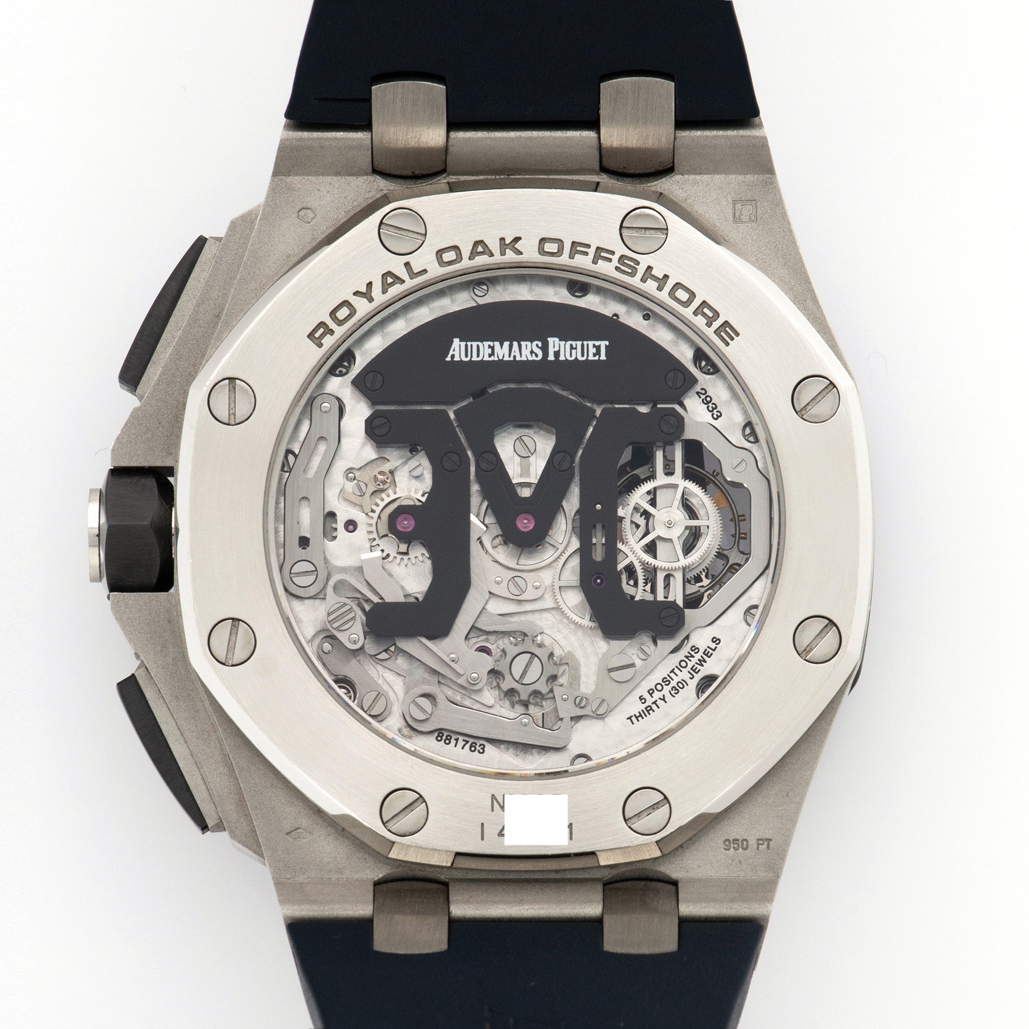 Audemars Piguet - Audemars Piguet Platinum Royal Oak Offshore Tourbillon Watch Ref. 26388 - The Keystone Watches