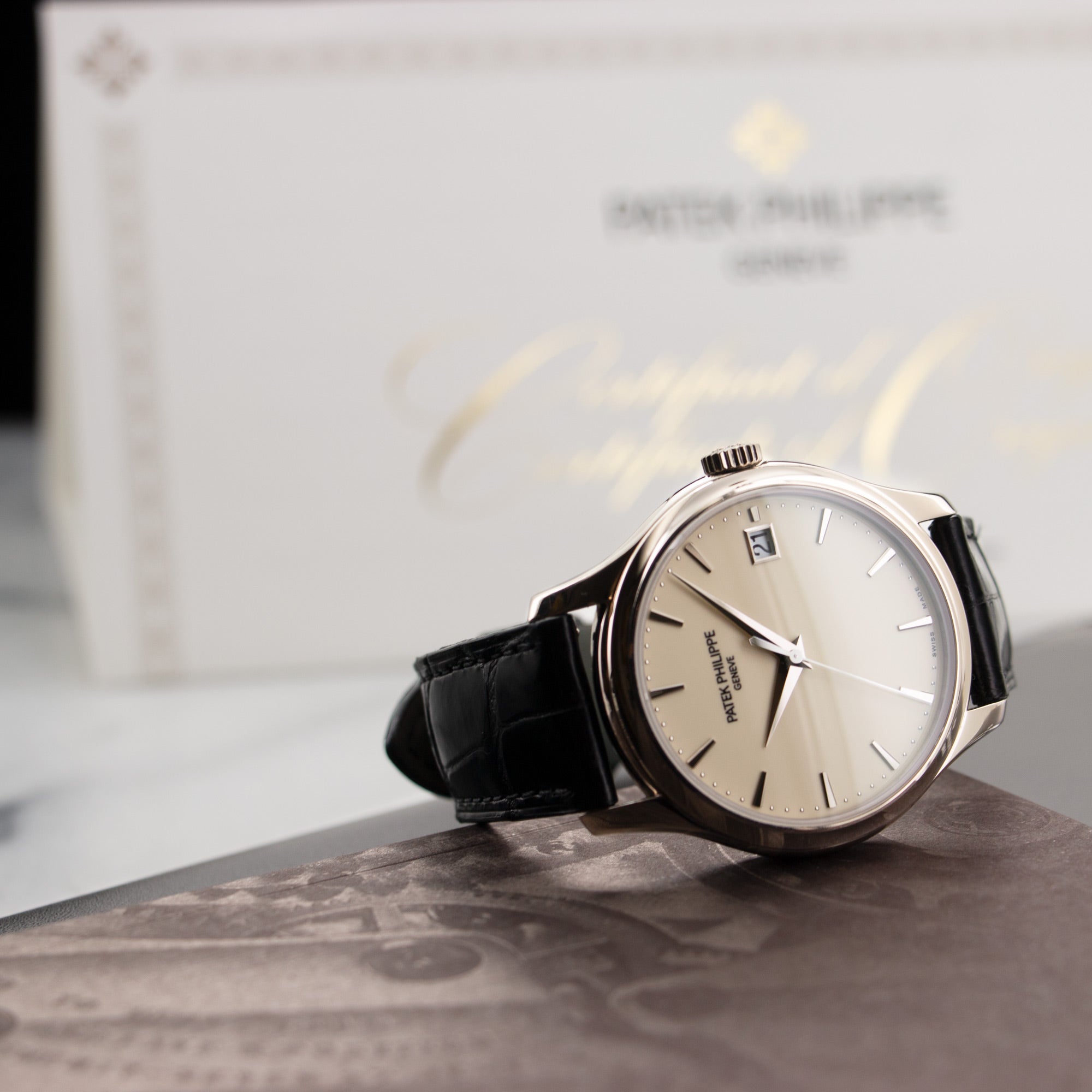 Patek Philippe - Patek Philippe White Gold Calatrava Watch Ref. 5227 - The Keystone Watches