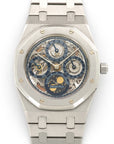 Audemars Piguet - Audemars Piguet Platinum Royal Oak Skeleton Perpetual Watch - The Keystone Watches