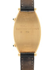 Cartier - Cartier Yellow Gold Tonneau Dual Time Watch - The Keystone Watches
