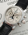 Patek Philippe - Patek Philippe Platinum Perpetual Split Seconds Chronograph Watch Ref. 5004 - The Keystone Watches