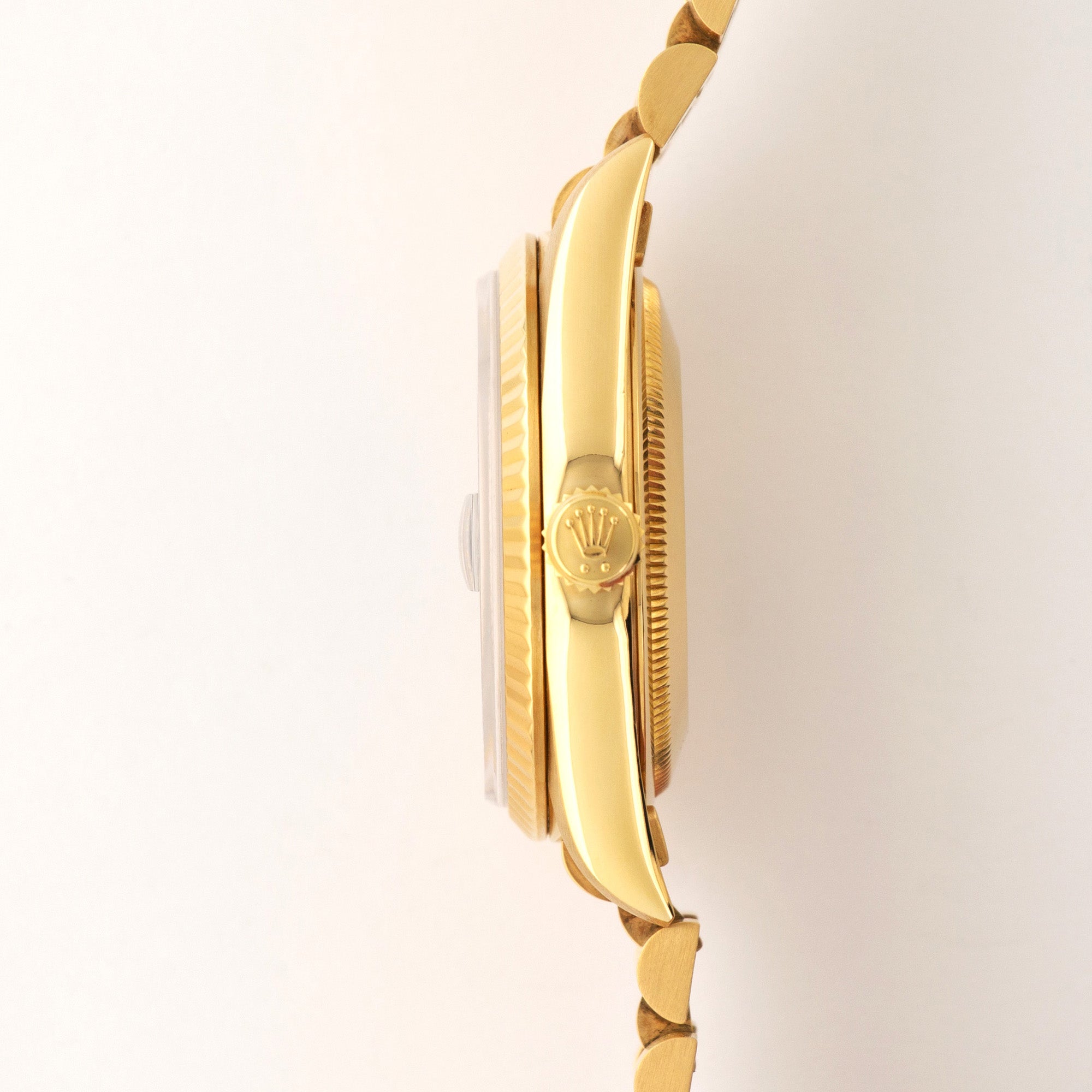 Rolex - Rolex Yellow Gold Day-Date Ferrite Stone Dial Watch Ref. 18238 - The Keystone Watches