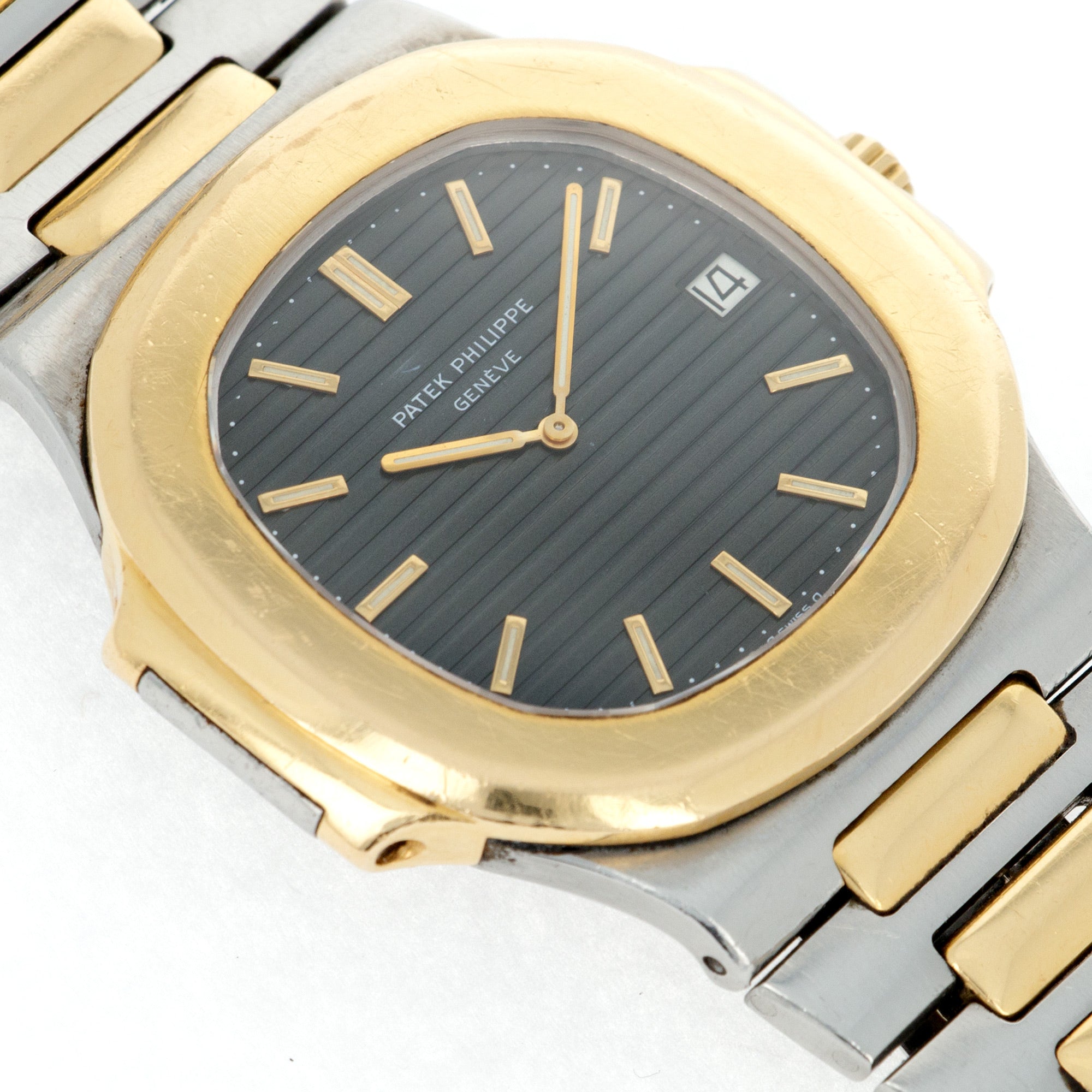 Patek Philippe - Patek Philippe Two-Tone Jumbo Nautilus Ref. 3700 - The Keystone Watches