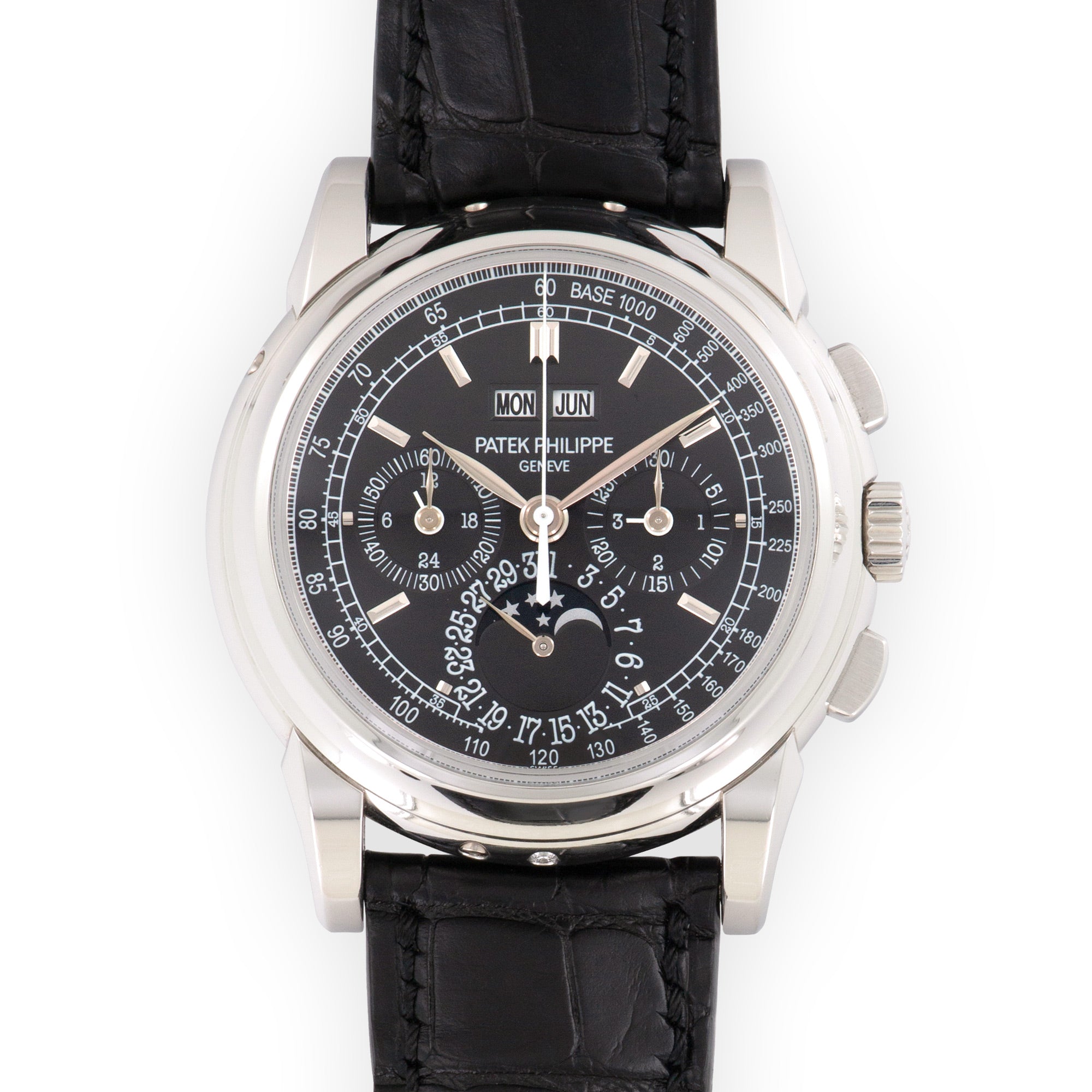 Patek Philippe - Patek Philippe Platinum Perpetual Calendar Chronograph Watch Ref. 5970 - The Keystone Watches
